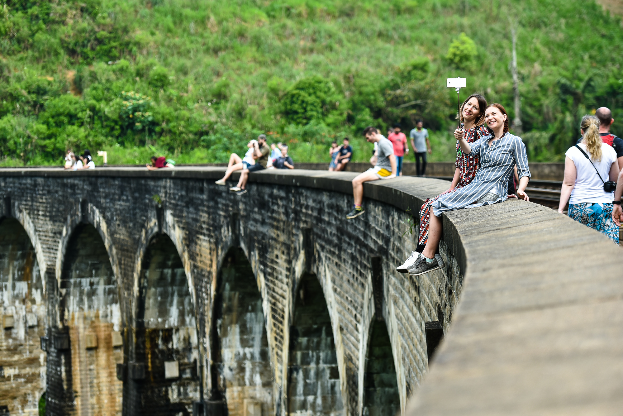 Знаменитый 9-арочный мост на Шри Ланке