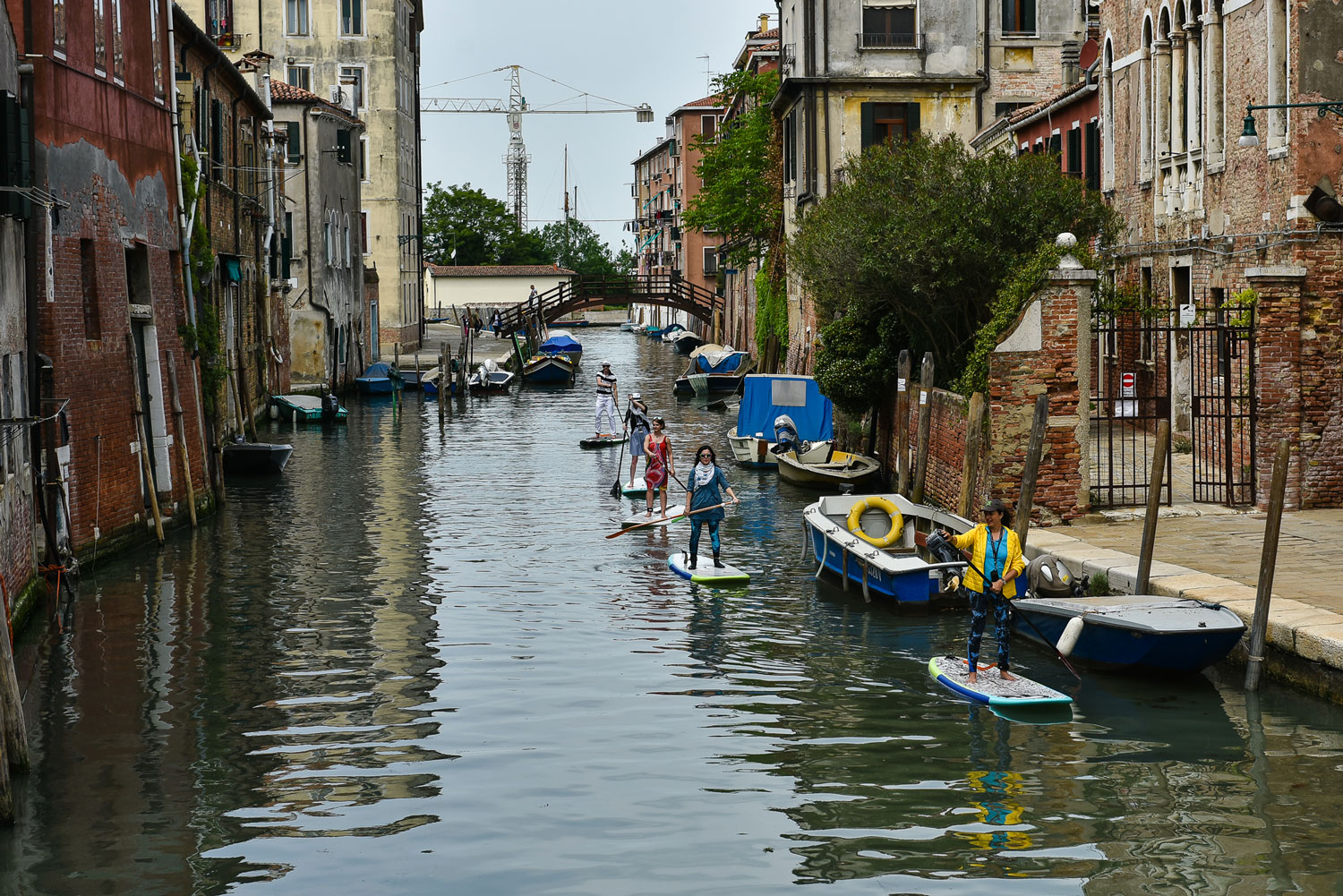 Paddleboard tour in Venice Italy