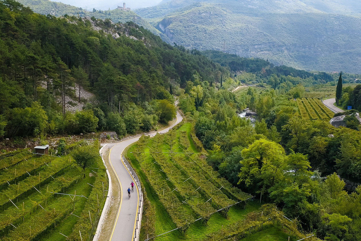 Однодневный велосипедный тур по долине в Доломитовых Альпах